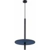 Sollux Lighting FELTRO pakabinamas šviestuvas, veltinio diskai, tamsiai mėlynas, plienas, 30x30x126 cm, LED, G9