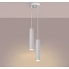 Sollux Lighting LAGOS vandenyno žalios spalvos modernus plieno sieninis šviestuvas, 2 x GU10, 10 W, baltas