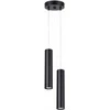 Sollux Lighting LAGOS vandenyno žalios spalvos modernus plieno sieninis šviestuvas, 2 x GU10, 10 W, juodas