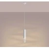 Sollux Lighting LAMI vandenyno žalios spalvos modernus baltas plieno pakabinamas šviestuvas GU10 10W LED