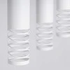 Sollux Lighting LAMI vandenyno žalios spalvos modernus plieno pakabinamas šviestuvas, 3 x GU10 LED, baltas, 40 cm