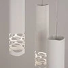 Sollux Lighting LIRO vandenyno žalios spalvos modernus plieno pakabinamas šviestuvas, 3 x GU10 LED, 10 W, baltas