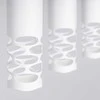 Sollux Lighting LIRO vandenyno žalios spalvos modernus plieno pakabinamas šviestuvas, 3 x GU10, 10 W, baltas