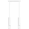 Sollux Lighting LIRO vandenyno žalios spalvos modernus plieno pakabinamas šviestuvas, 2 x GU10 LED, baltas