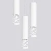 Sollux Lighting LIRO vandenyno žalios spalvos modernus plieno pakabinamas šviestuvas, 3 x GU10 LED, 10 W, baltas