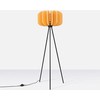 Sollux Lighting MULA ispaniško oranžinio veltinio šviestuvo gaubtas, 45 cm, modernus pakabinamas toršeras