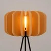 Sollux Lighting MULA ispaniško oranžinio veltinio šviestuvo gaubtas, 45 cm, modernus pakabinamas toršeras