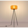 Sollux Lighting MULA ispaniško oranžinio veltinio šviestuvo gaubtas, 45 cm, modernus pakabinamas toršeras