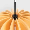 Sollux Lighting MULA modernus pakabinamas ir toršeras, veltinio gaubtas, 45 cm, juodas rėmas