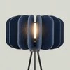 Sollux Lighting MULA modernus veltinio pakabinamas ir toršeras su gaubtu, 45 cm, juodu rėmu