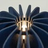 Sollux Lighting MULA modernus veltinio pakabinamas ir toršeras su gaubtu, 45 cm, juodu rėmu