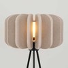 Sollux Lighting MULA modernus veltinio pakabinamas ir toršeras, 45 cm, juodos smėlio spalvos, gaubtas