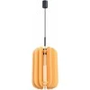 Sollux Lighting MULA pakabinamas šviestuvas, 27 cm, veltinio gaubtas, juodas rėmas, modernus dizainas