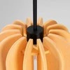 Sollux Lighting MULA pakabinamas šviestuvas, 27 cm, veltinio gaubtas, juodas rėmas, modernus dizainas