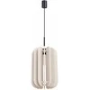 Sollux Lighting MULA pakabinamas šviestuvas, 27 cm, veltinio gaubtas, juodas rėmas, modernus dizainas