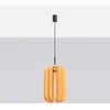 Sollux Lighting MULA pakabinamas šviestuvas, 27 cm, veltinio gaubtas, juodas rėmas, modernus dizainas