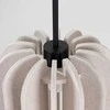 Sollux Lighting MULA pakabinamas šviestuvas, 27 cm, veltinio gaubtas, juodas rėmas, modernus dizainas