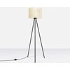 Sollux Lighting NEVIA pakabinamas šviestuvas, juodas rėmas, smėlio spalvos, marmurinis gaubtas, 40 cm
