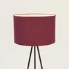 Sollux Lighting NEVIA pakabinamas šviestuvas, bordo spalvos, audinio gaubtas, 40x25 cm, IP20