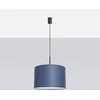 Sollux Lighting NEVIA pakabinamas šviestuvas, tamsiai mėlynas, vandeniui atsparus audinio gaubtas, 40 cm