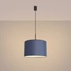Sollux Lighting NEVIA pakabinamas šviestuvas, tamsiai mėlynas, vandeniui atsparus audinio gaubtas, 40 cm
