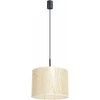 Sollux Lighting NEVIA pakabinamas šviestuvas, smėlio spalvos, marmuras, audinio gaubtas, 40x137 cm, juodo rėmo