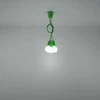 Sollux Lighting Pakabinamas šviestuvas DIEGO 3 žalias