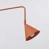 Sollux Lighting NOX Crimson sieninis šviestuvas, raudonos ochros spalvos, plienas, 14x61x30cm, E14 LED, max 10W