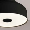 Sollux Lighting OMIQ Crimson lubinis šviestuvas, juodas, plienas, PVC, 4x15W, E27, modernus, apvalus