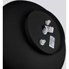 Sollux Lighting OMIQ Crimson lubinis šviestuvas, juodas, plienas, PVC, 4x15W, E27, modernus, apvalus