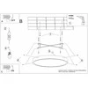 Sollux Lighting Lubinis šviestuvas ONYX 50 juodas LED 3000K