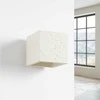 Sollux Lighting Persų indigo kvadratinis betoninis sieninis šviestuvas, smėlio spalvos, pramoninis, kvadratinis, 8W, G9