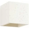 Sollux Lighting Persų indigo kvadratinis betoninis sieninis šviestuvas, smėlio spalvos, pramoninis, kvadratinis, 8W, G9