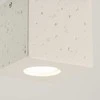 Sollux Lighting Persų indigo kvadratinis betoninis sieninis šviestuvas, smėlio spalvos, pramoninis, kvadratinis, 10 W, GU10