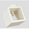 Sollux Lighting Persų indigo kvadratinis betoninis sieninis šviestuvas, smėlio spalvos, pramoninis, kvadratinis, 8W, G9