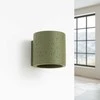 Sollux Lighting Persų „Indigo Orbis“ betoninis sieninis šviestuvas, alyvuogių žalios spalvos, pramoninis, 8 W, G9