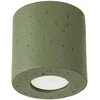 Sollux Lighting Persų „Indigo Orbis“ betoninis sieninis šviestuvas, alyvuogių žalios spalvos, pramoninis, 10 W, GU10