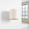 Sollux Lighting Persų „Indigo Orbis“ betoninis sieninis šviestuvas, smėlio spalvos, pramoninis, G9, 8W, LED