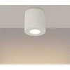 Sollux Lighting Persų „Indigo Orbis“ betoninis sieninis šviestuvas, smėlio spalvos, pramoninis, cilindrinis, GU10