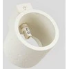 Sollux Lighting Persų „Indigo Orbis“ betoninis sieninis šviestuvas, smėlio spalvos, pramoninis, G9, 8W, LED