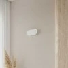 Sollux Lighting Sieninis šviestuvas SACCON baltas