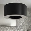 Lubinis šviestuvas Sollux Lighting Šviestuvas SATURNO 50 juodas