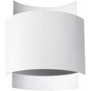 Sollux Lighting Sieninis šviestuvas IMPACT baltas