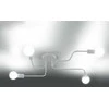 Lubinis šviestuvas Sollux Lighting Šviestuvas VECTOR 4 baltas
