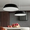 Sollux Lighting VEGA serijos 2BM lubinis šviestuvas, juodas, 60x60x25 cm, 5x15W LED, E27
