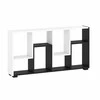Target Home Lentyna 120x60x20cm siena-grindys balta/juoda