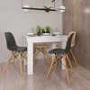 Target Home Mažas virtuvės valgomojo stalas, 90x60 cm, baltas
