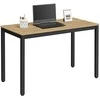 Valora Leobert TESSA stalas 120 cm x 60 cm - meistro stiliaus / juodos kojos