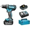 Makita DDF482RTJ Akumuliatorinis gręžtuvas, 18 V, 2x 5,0 Ah Li-ion, 62/36 Nm, 1,7kg, LED, MAKPACK