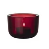 Iittala Valkea žvakidė 60mm spanguolių raudona